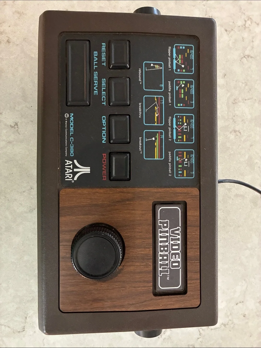 atari video pinball